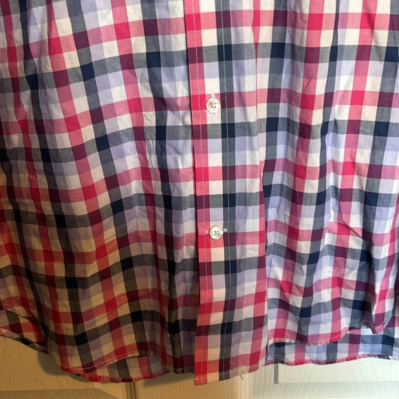 Tailorbyrd men’s plaid long sleeve button down shirt size large - Picture 4 of 8